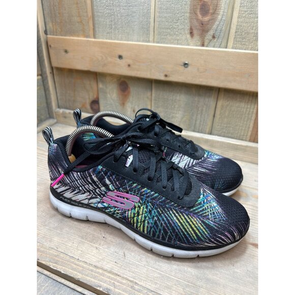 Skechers Flex Sole 2.0 Womens Sneakers Size 7.5 Multicolor Textile/Man-Made - Picture 1 of 8